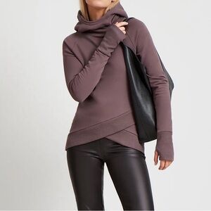 Marcella New York Geneva Sweatshirt Hoodie Small Brown